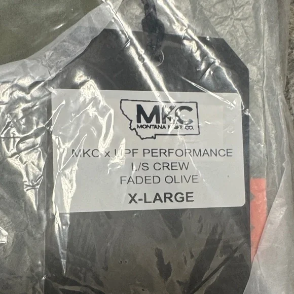 MKC LS PERFORMANCE CREW - FADED OLIVE - Picture 2 of 3